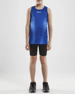 Craft Sportswear T-Shirt^Rush Singlet Jr Club Cobolt