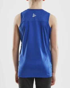 Craft Sportswear T-Shirt^Rush Singlet Jr Club Cobolt
