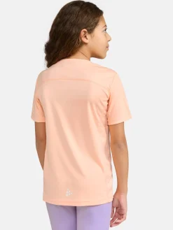 Craft Sportswear T-Shirt^Rush SS Tee Jr Cosmo-Logo