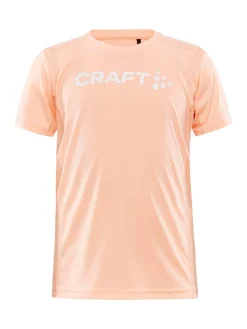 Craft Sportswear T-Shirt^Rush SS Tee Jr Cosmo-Logo