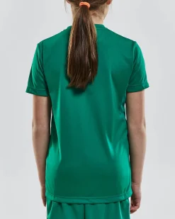 Craft Sportswear T-Shirt^Squad Go Jersey Solid Jr Team Green
