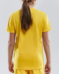 Craft Sportswear T-Shirt^Squad Go Jersey Solid Jr Sweden Yellow