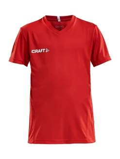 Craft Sportswear T-Shirt^Squad Go Jersey Solid Jr Bright Red