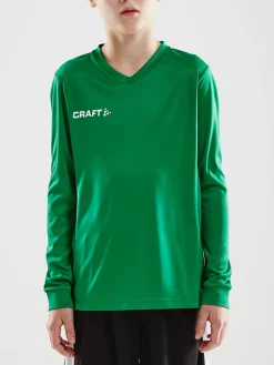 Craft Sportswear T-Shirt^Squad Go Jersey Solid Ls Jr Team Green