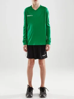 Craft Sportswear T-Shirt^Squad Go Jersey Solid Ls Jr Team Green
