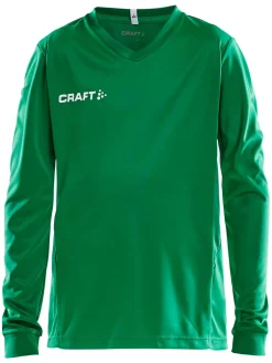 Craft Sportswear T-Shirt^Squad Go Jersey Solid Ls Jr Team Green