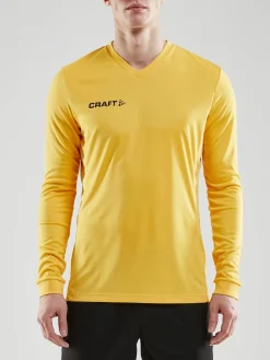 Craft Sportswear T-Shirts & Tröjor|Teamwear^Squad Go Jersey Solid Ls M Sweden Yellow