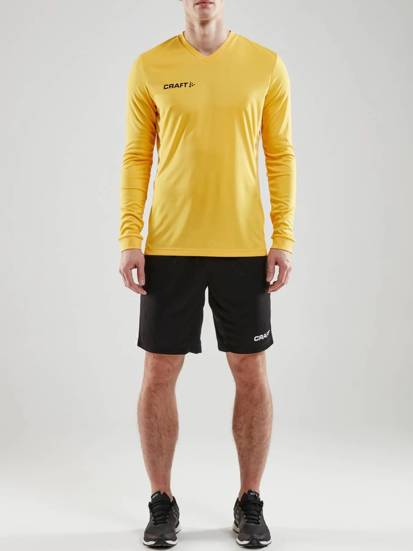 Craft Sportswear T-Shirts & Tröjor|Teamwear^Squad Go Jersey Solid Ls M Sweden Yellow