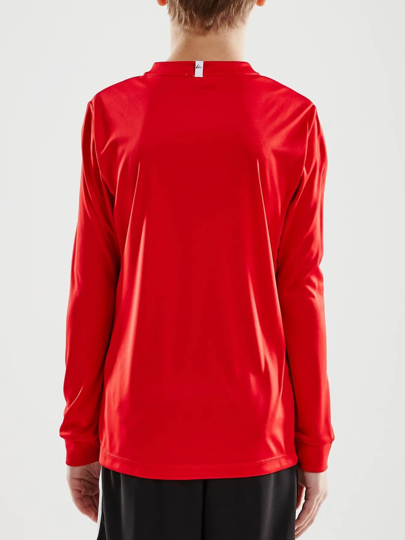 Craft Sportswear T-Shirt^Squad Go Jersey Solid Ls Jr Bright Red
