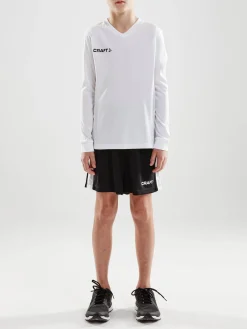 Craft Sportswear T-Shirt^Squad Go Jersey Solid Ls Jr White