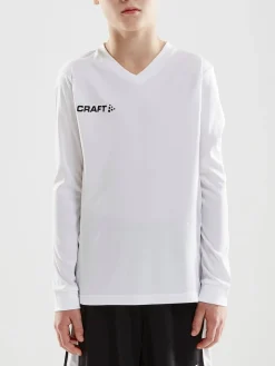 Craft Sportswear T-Shirt^Squad Go Jersey Solid Ls Jr White