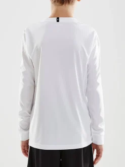 Craft Sportswear T-Shirt^Squad Go Jersey Solid Ls Jr White