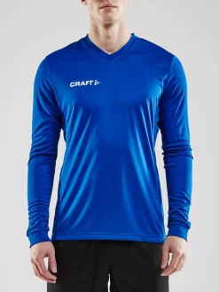 Craft Sportswear T-Shirts & Tröjor|Teamwear^Squad Go Jersey Solid Ls M Club Cobolt