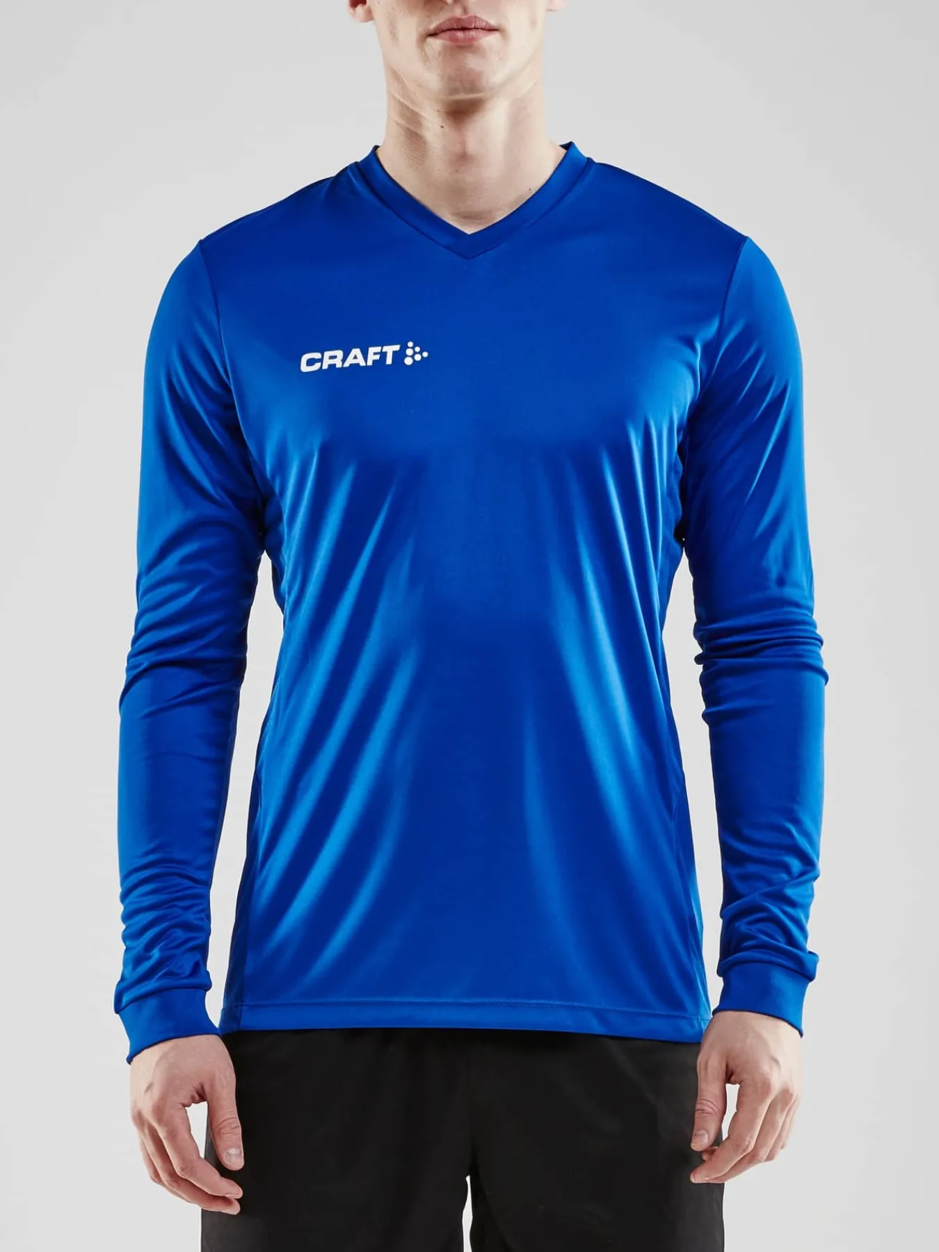 Craft Sportswear T-Shirts & Tröjor|Teamwear^Squad Go Jersey Solid Ls M Club Cobolt