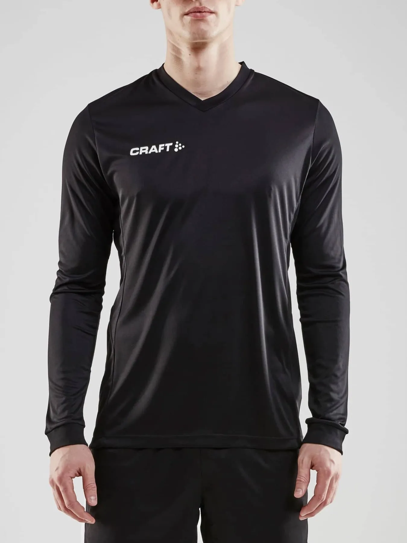 Craft Sportswear T-Shirts & Tröjor|Teamwear^Squad Go Jersey Solid Ls M Black