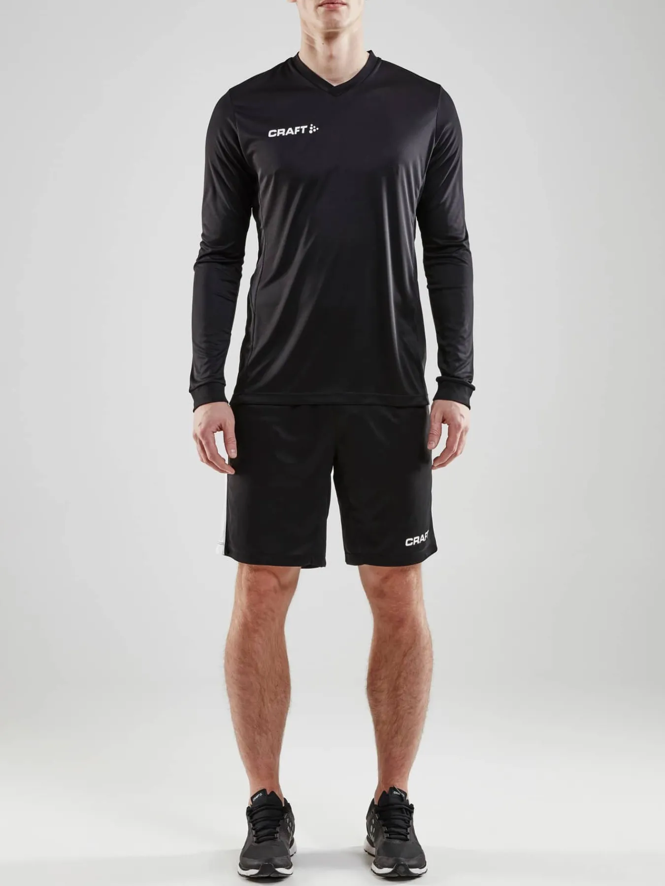 Craft Sportswear T-Shirts & Tröjor|Teamwear^Squad Go Jersey Solid Ls M Black