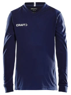 Craft Sportswear T-Shirt^Squad Go Jersey Solid Ls Jr Navy