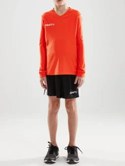 Craft Sportswear T-Shirt^Squad Go Jersey Solid Ls Jr Cocktail