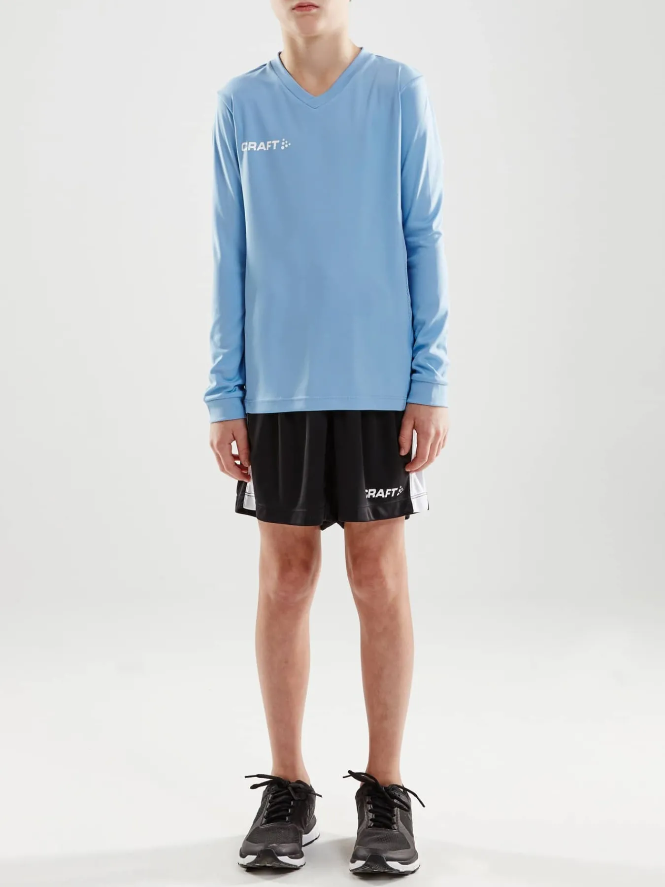 Craft Sportswear T-Shirt^Squad Go Jersey Solid Ls Jr MFF Blue