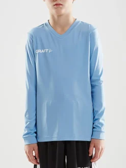 Craft Sportswear T-Shirt^Squad Go Jersey Solid Ls Jr MFF Blue