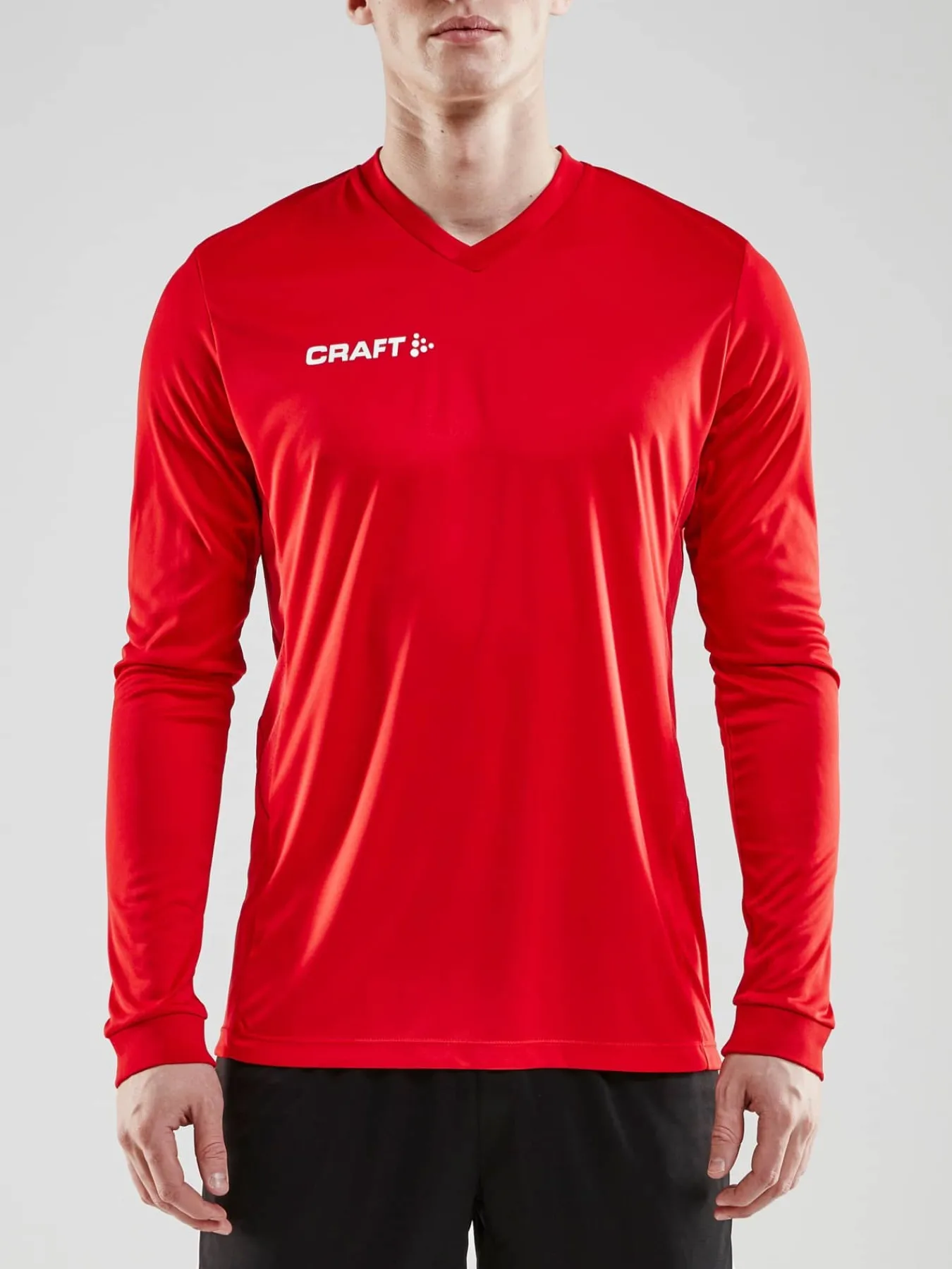 Craft Sportswear T-Shirts & Tröjor|Teamwear^Squad Go Jersey Solid Ls M Bright Red
