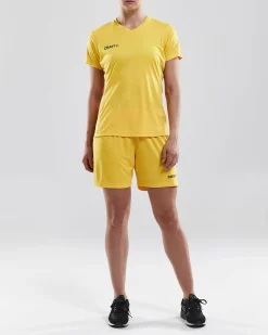 Craft Sportswear T-Shirts & Tröjor|Teamwear^Squad Go Jersey Solid W Sweden Yellow