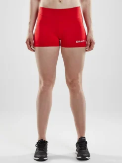 Craft Sportswear Byxor|Teamwear^Squad Hotpants W Bright Red