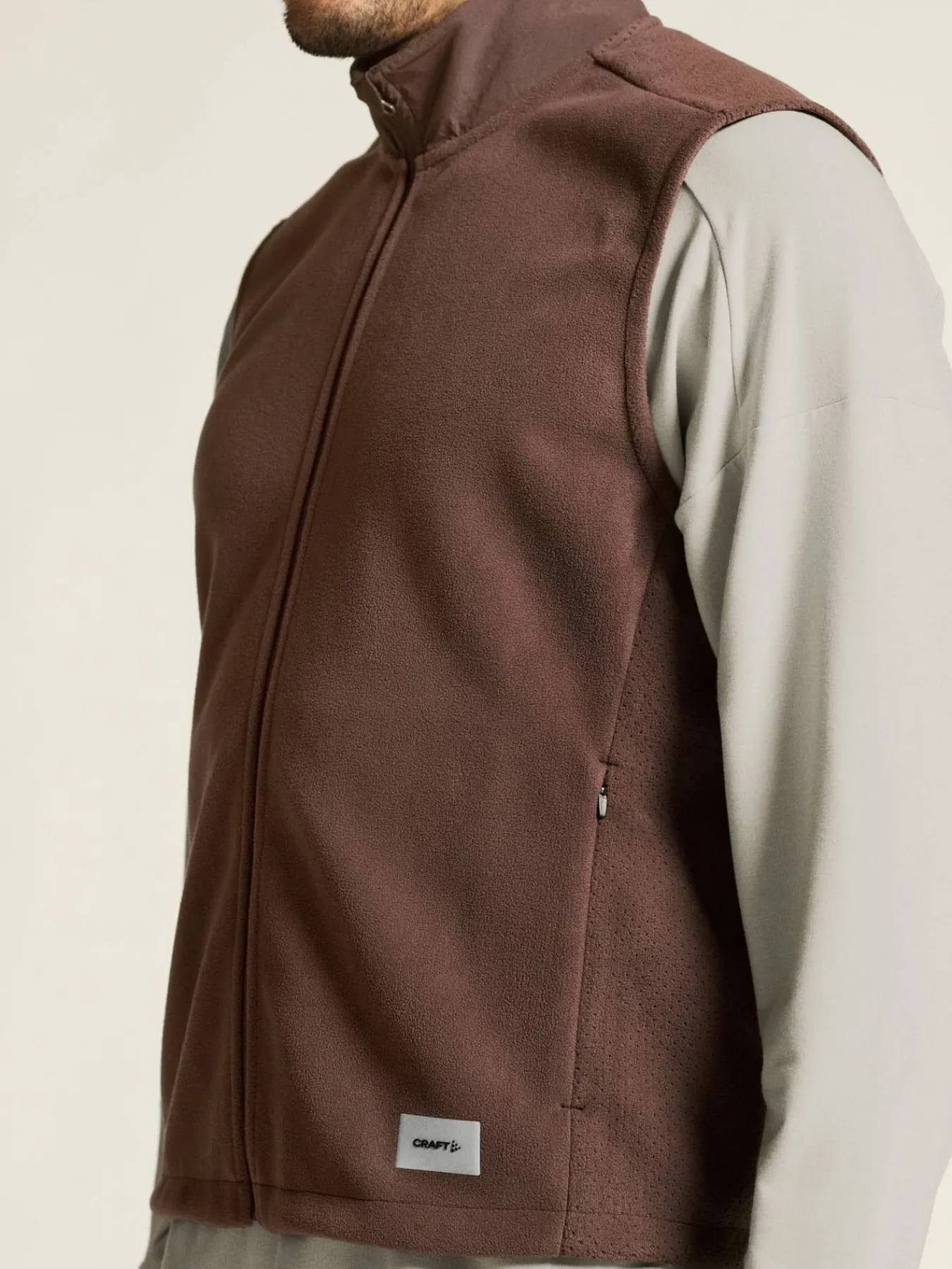 Craft Sportswear Jackor & Västar^SubZ Fleece Vest M Prune