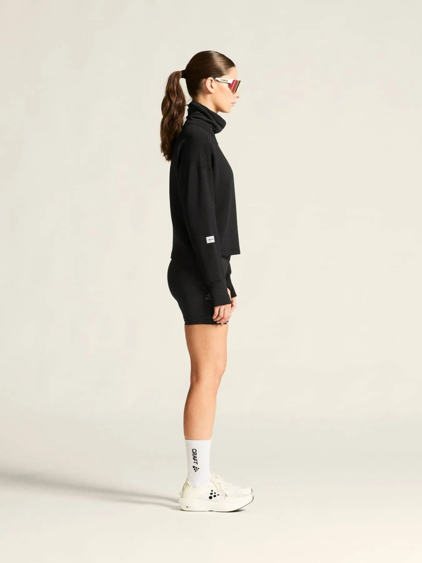 Craft Sportswear Hoodies & Sweatshirts^SubZ Funnelneck Jersey W Black