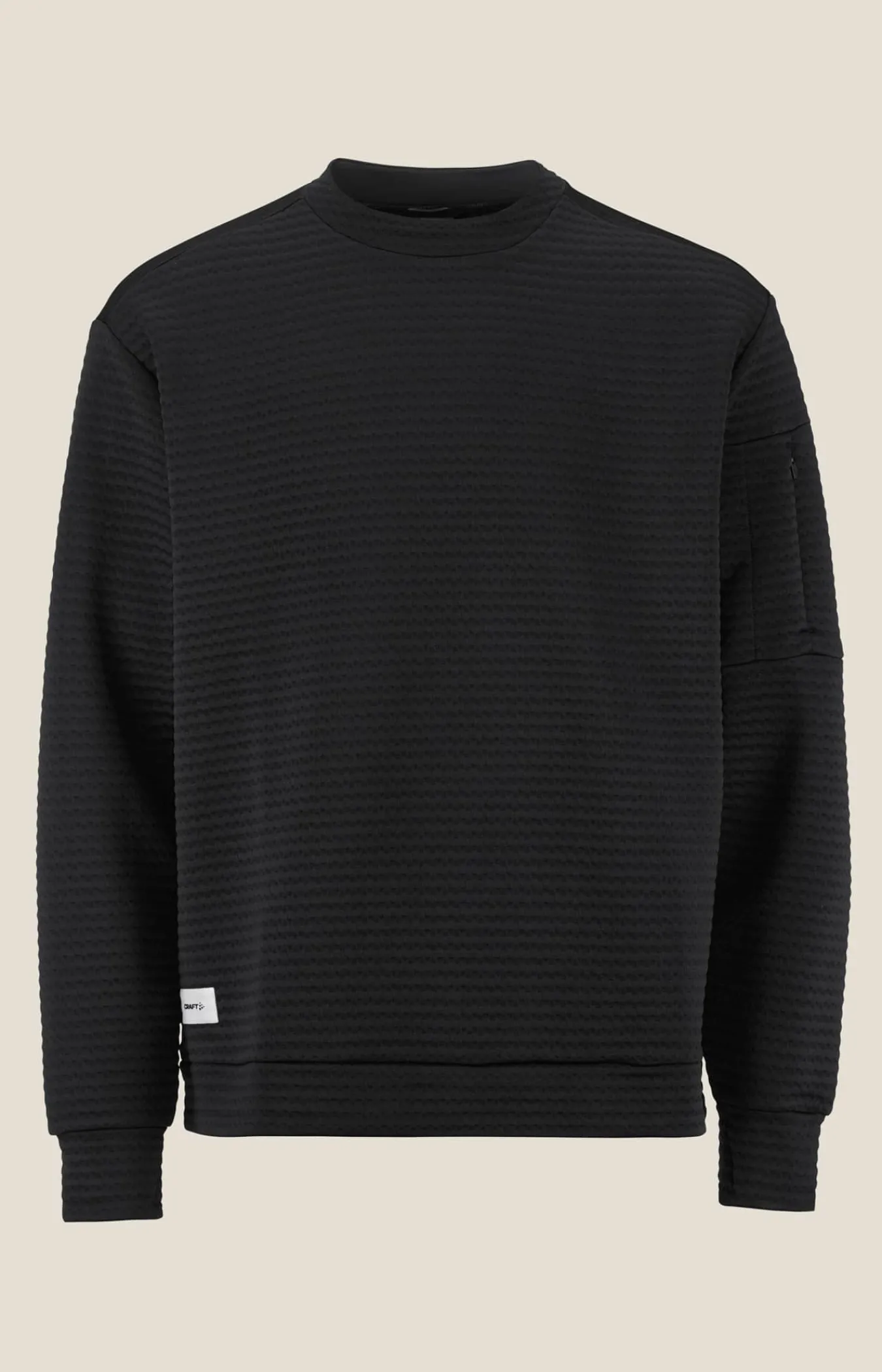 Craft Sportswear Hoodies & Sweatshirts|T-Shirts & Tröjor^SubZ Structured Jersey M Black