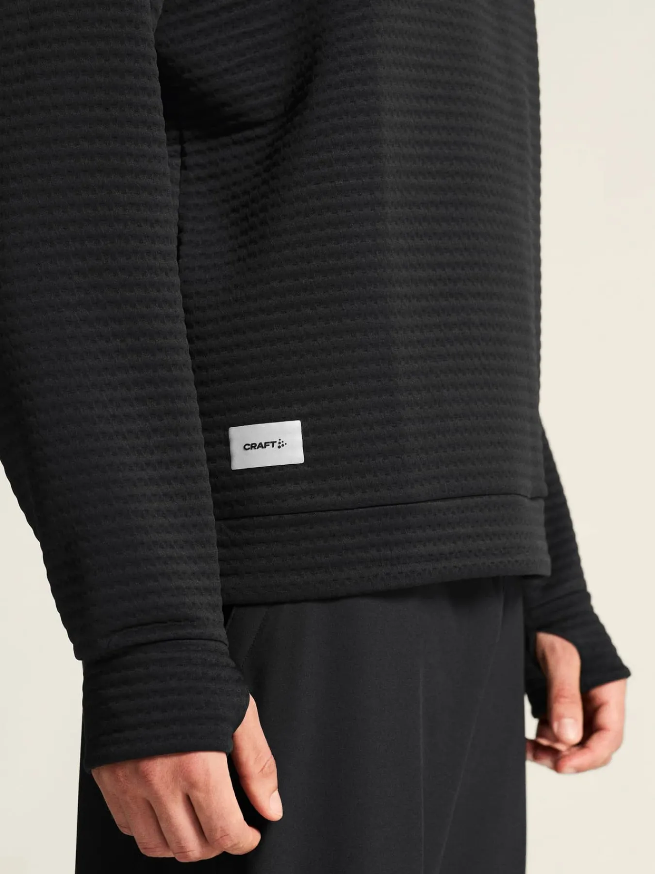 Craft Sportswear Hoodies & Sweatshirts|T-Shirts & Tröjor^SubZ Structured Jersey M Black