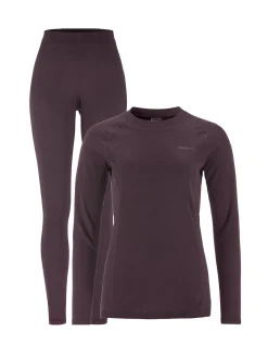 Craft Sportswear Underställ|Aktiva Underställ^Thermal Baselayer Set W Dk Plum