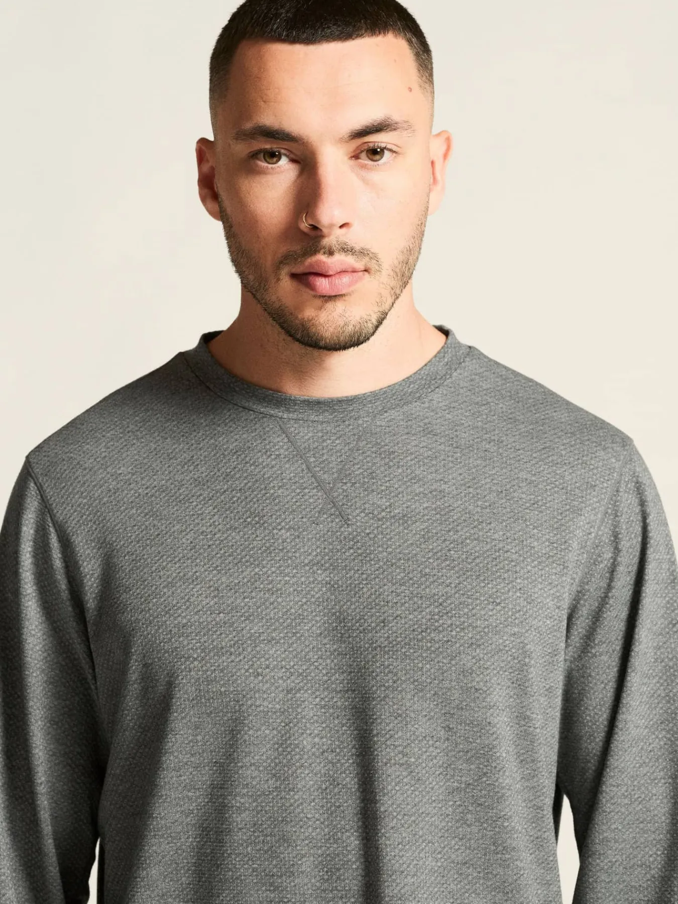 Craft Sportswear T-Shirts & Tröjor|Mellanlager^Thermal Mesh CN M Dk Grey Melange