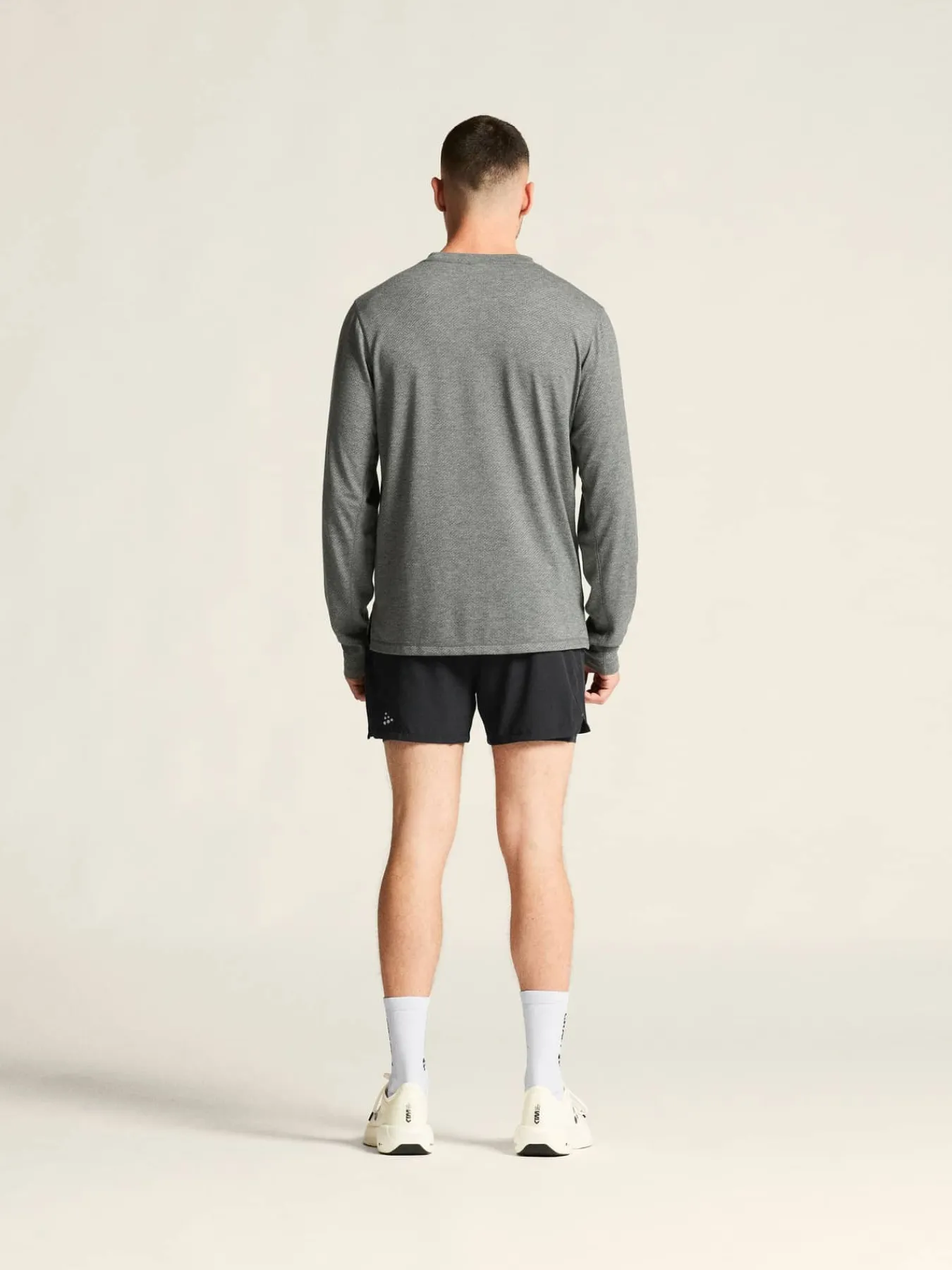 Craft Sportswear T-Shirts & Tröjor|Mellanlager^Thermal Mesh CN M Dk Grey Melange