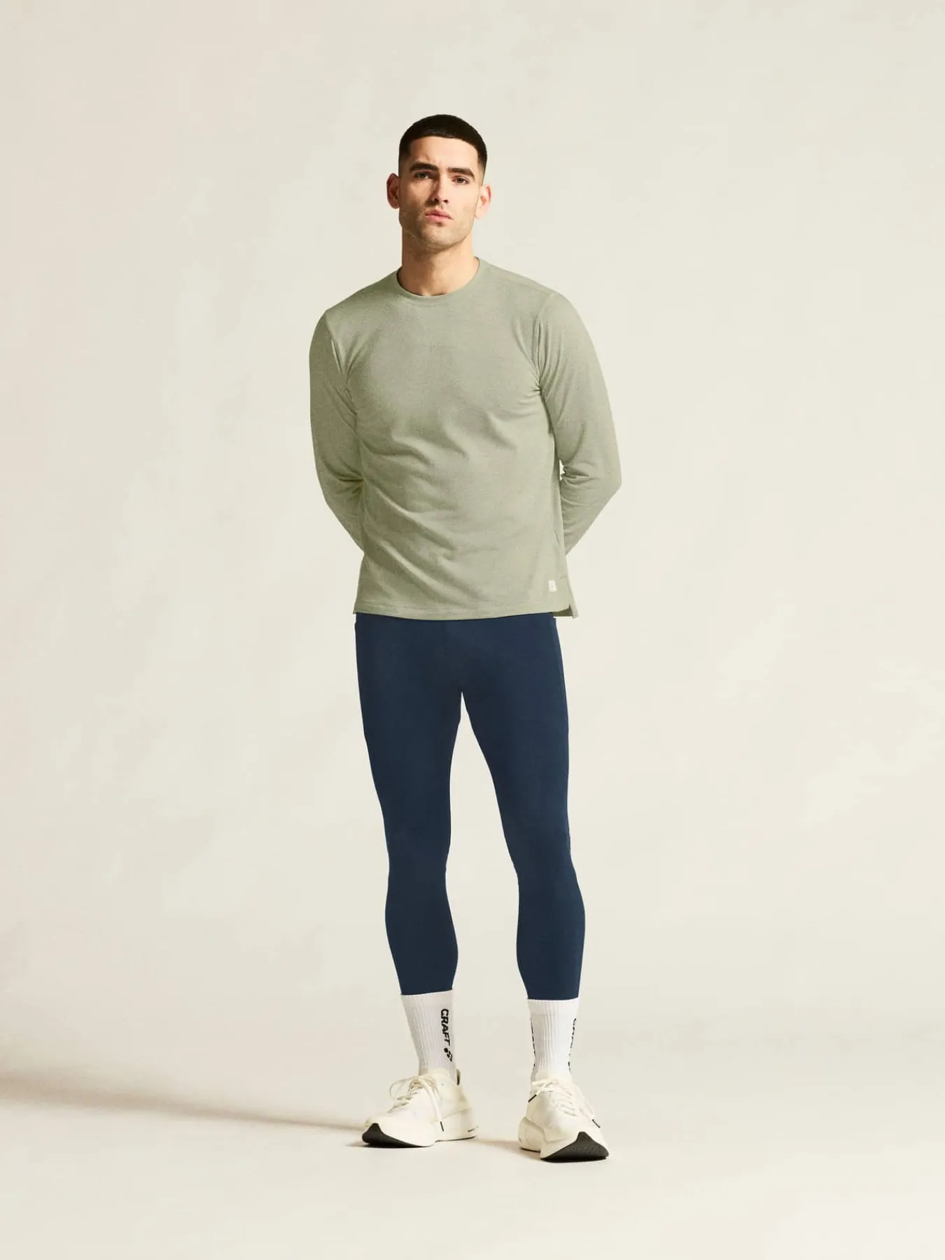 Craft Sportswear T-Shirts & Tröjor|Mellanlager^Thermal Mesh CN M Pigeon Melange