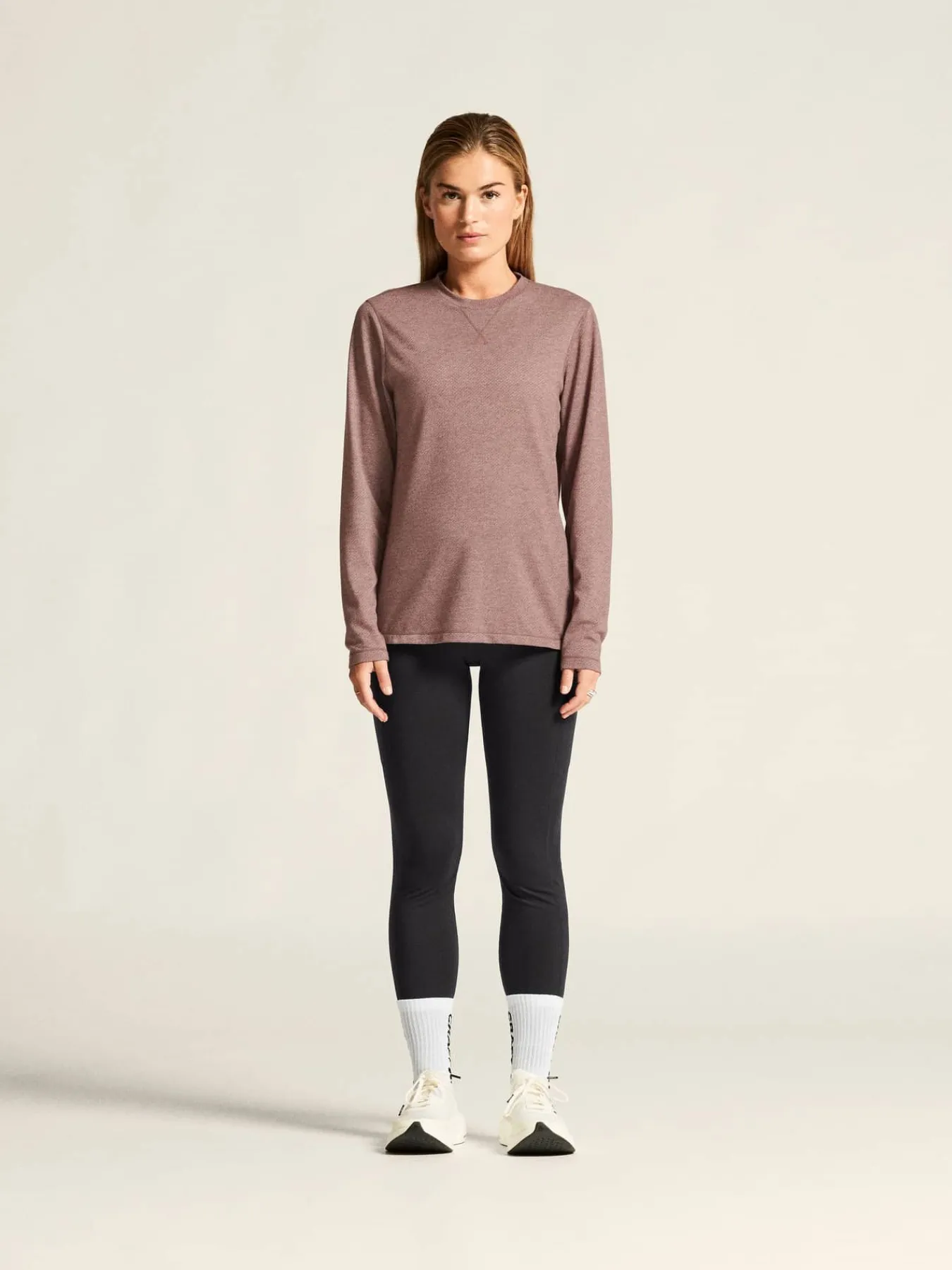 Craft Sportswear Träning^Thermal Mesh CN W Rose Brown/Melange