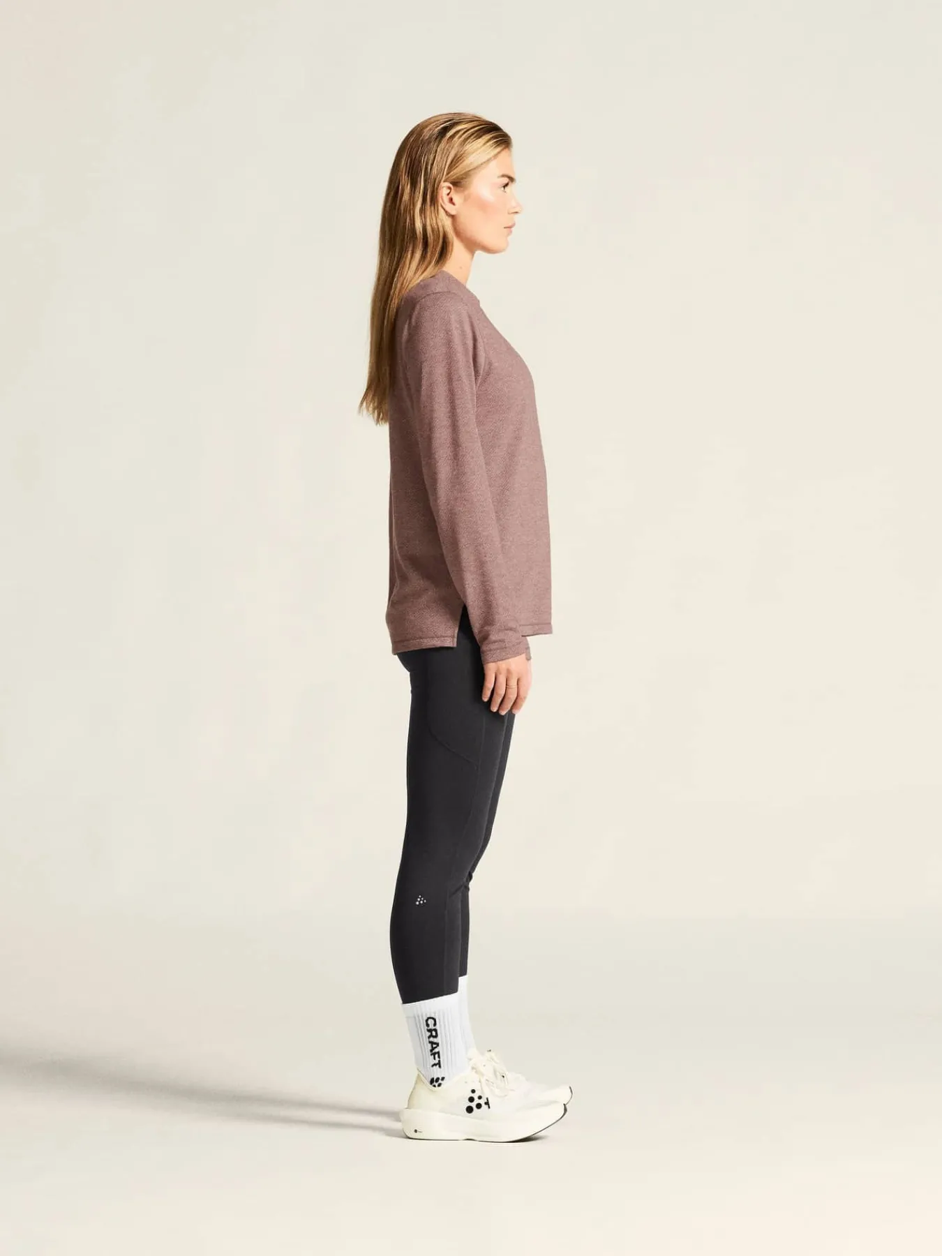 Craft Sportswear Träning^Thermal Mesh CN W Rose Brown/Melange
