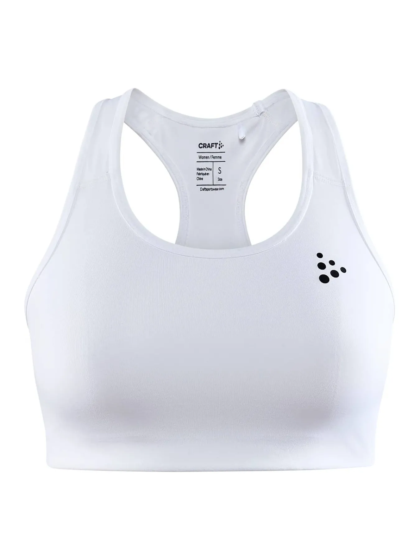 Craft Sportswear Sport-Bhar|Träning^Training Bra Classic White