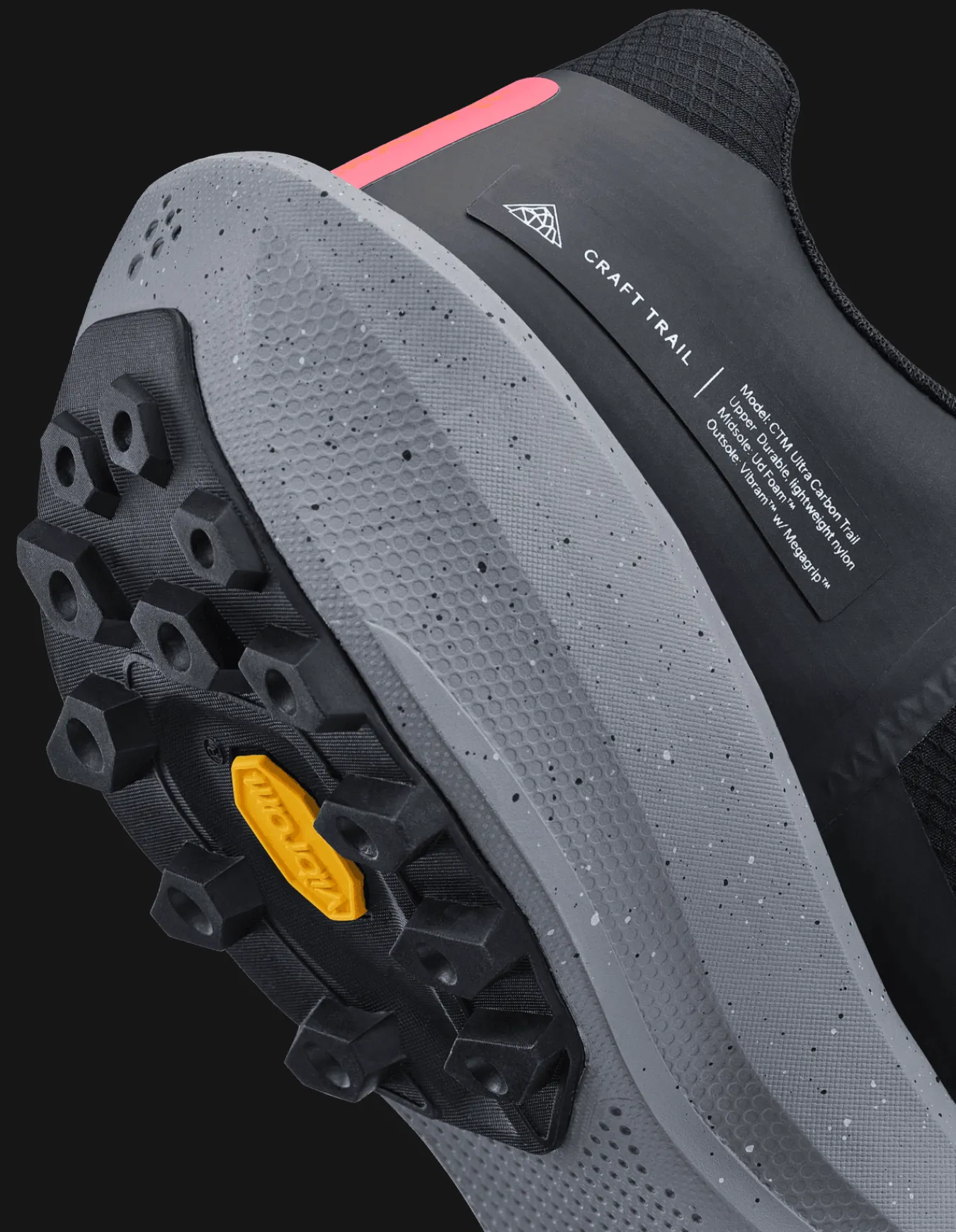 Craft Sportswear Trailskor^Ultra Trail 2 M Black-Mind