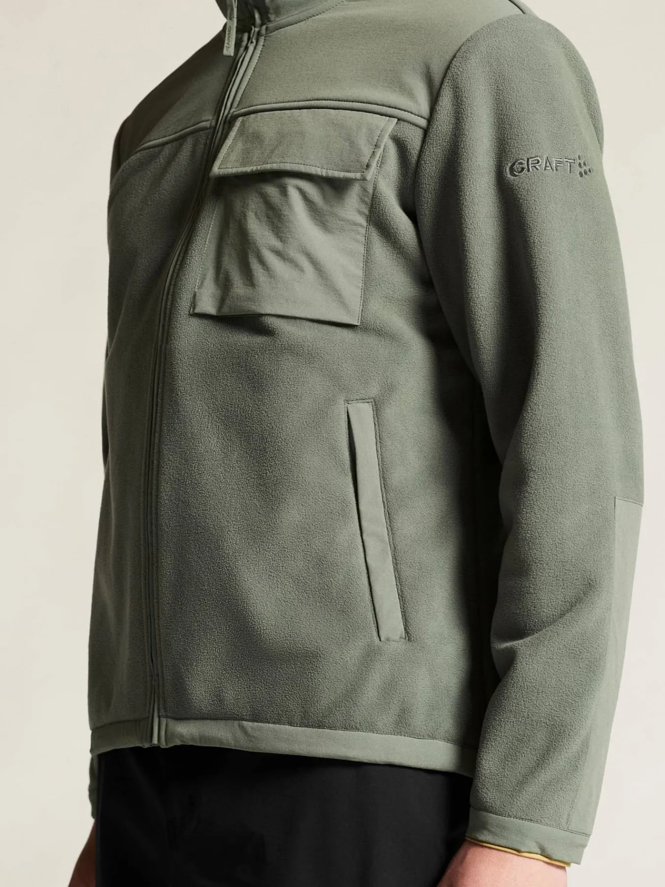 Craft Sportswear Mellanlager & Fleece|Mellanlager^Urban Fleece Jacket M Leaf