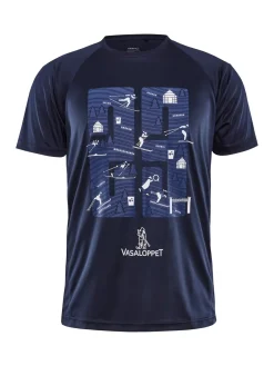 Craft Sportswear T-Shirts & Tröjor|Längdskidor^Vasaloppet Function Tee M Blaze