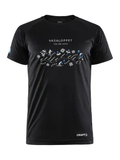 Craft Sportswear T-Shirts & Tröjor|Längdskidor^Vasaloppet Function Tee M Black