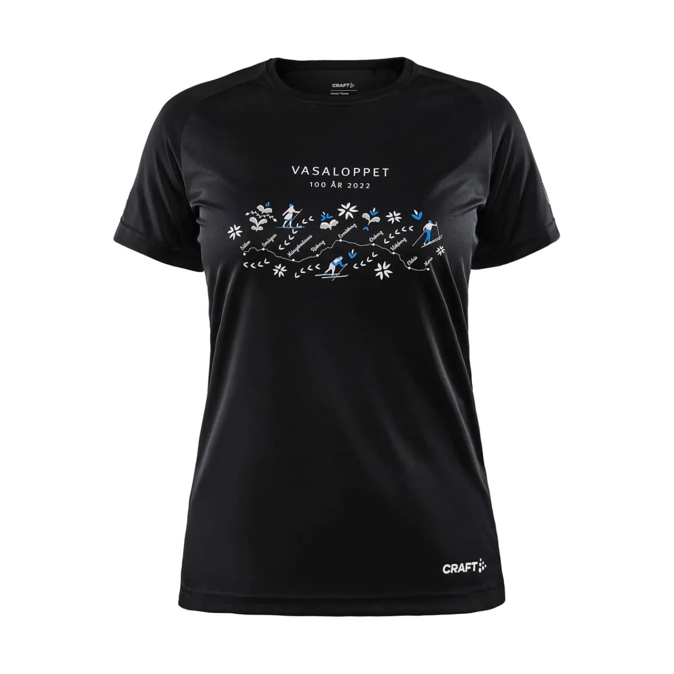Craft Sportswear Längdskidor^Vasaloppet Function Tee W Black