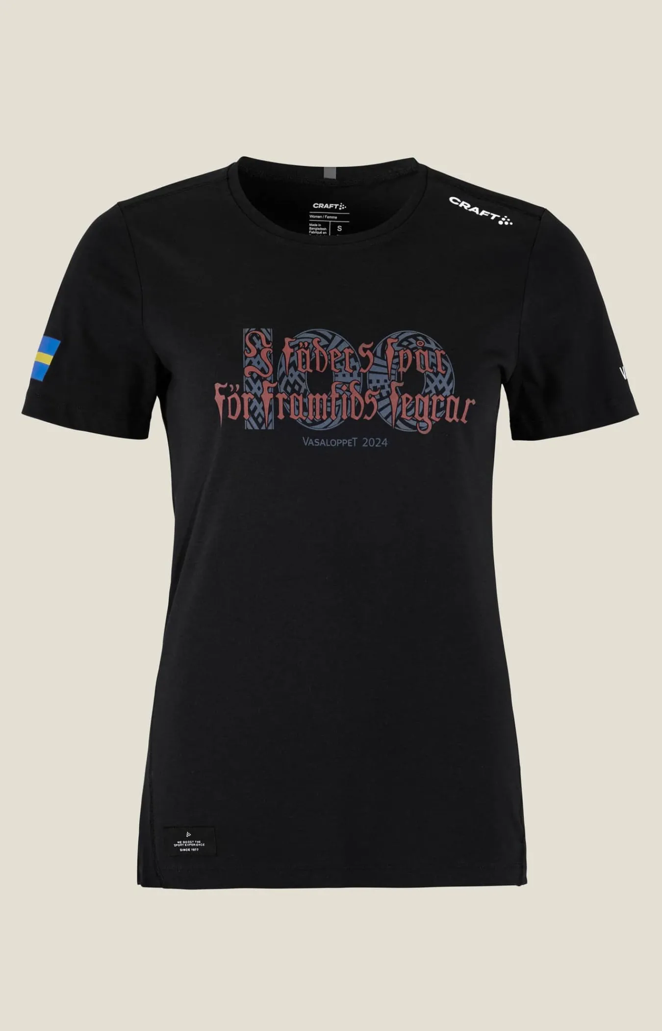 Craft Sportswear Längdskidor^Vasaloppet Mix Tee W Black