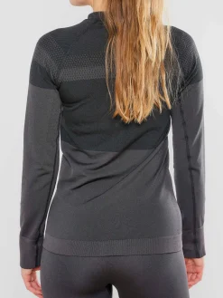 Craft Sportswear Underställ|Aktiva Underställ^Warm Intensity CN LS W Black/Titanium