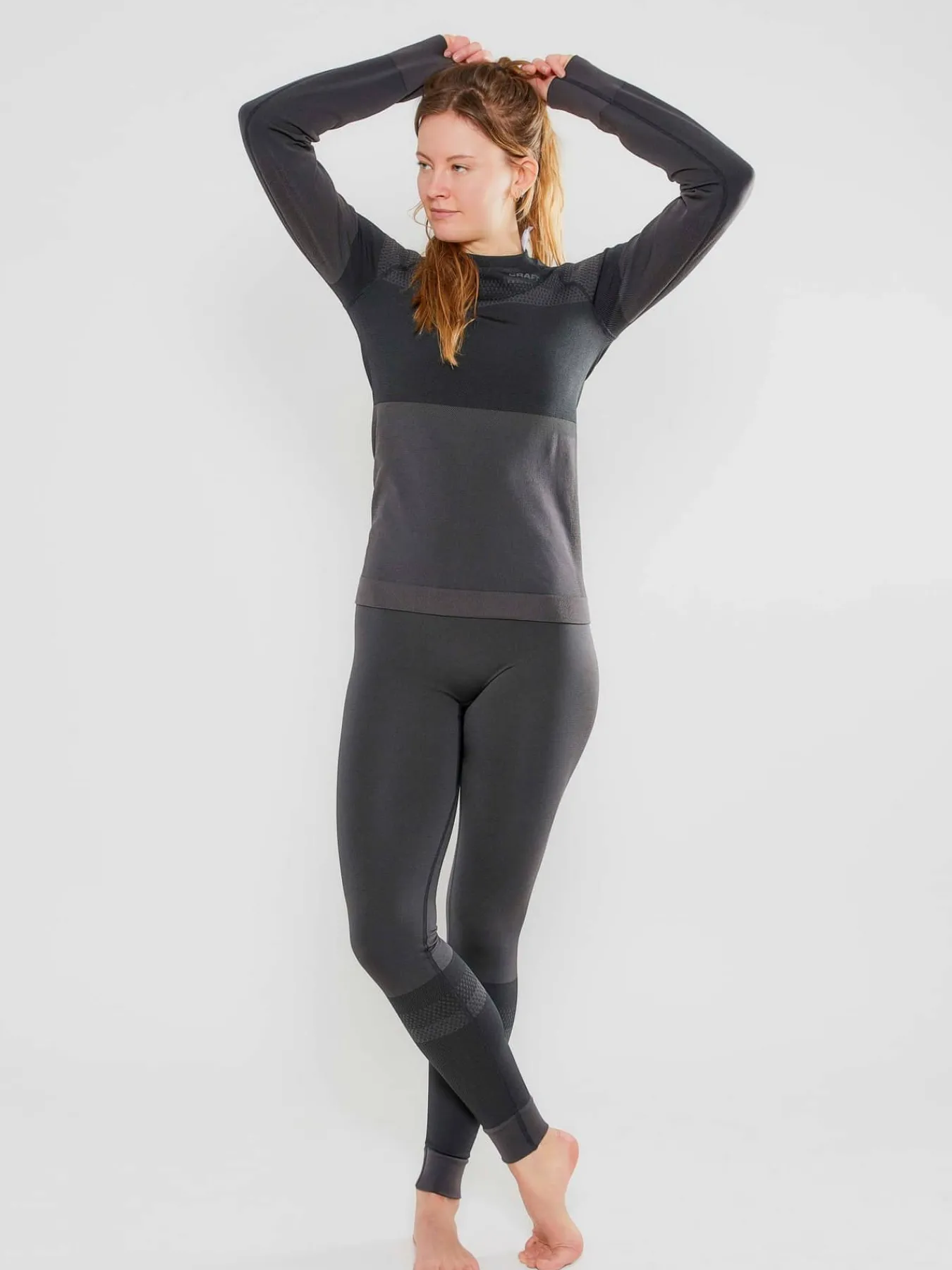 Craft Sportswear Underställ|Aktiva Underställ^Warm Intensity Pants W Black/Titanium