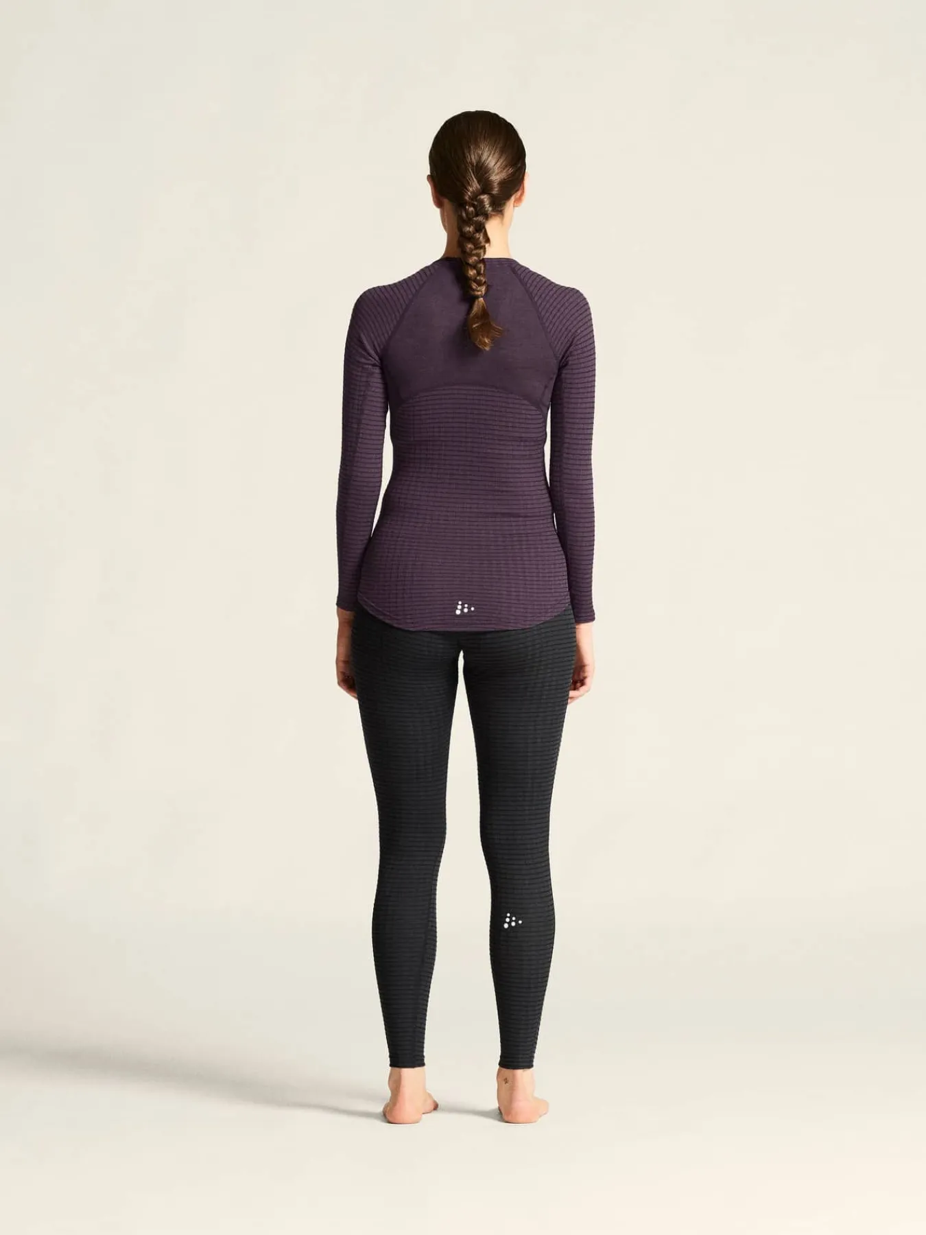 Craft Sportswear Underställ|Ull^Wool Extreme X LS 2 W Dk Plum