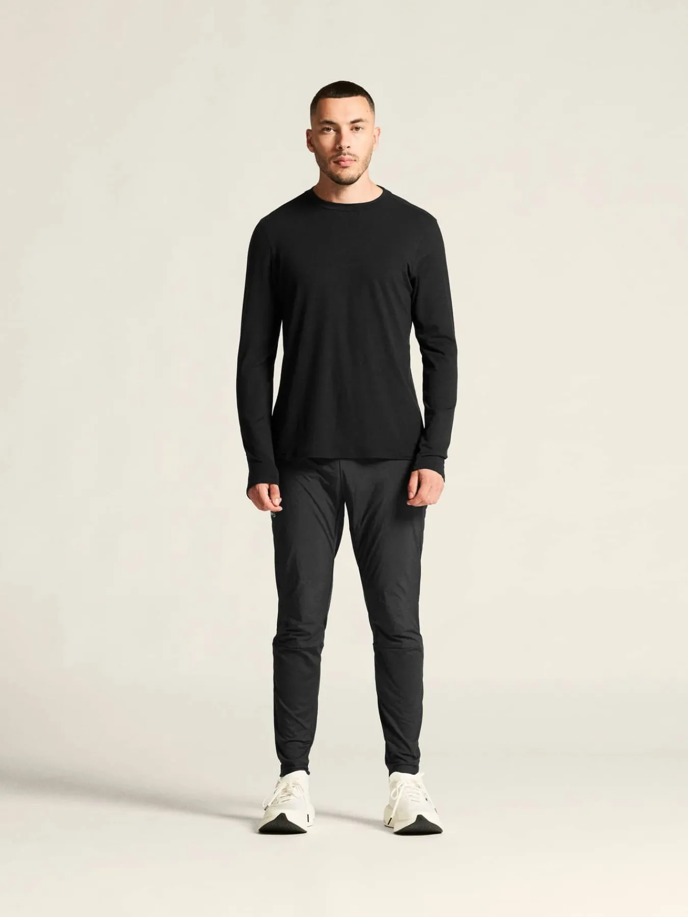 Craft Sportswear T-Shirts & Tröjor|Mellanlager^Wool Jersey LS CN M Black