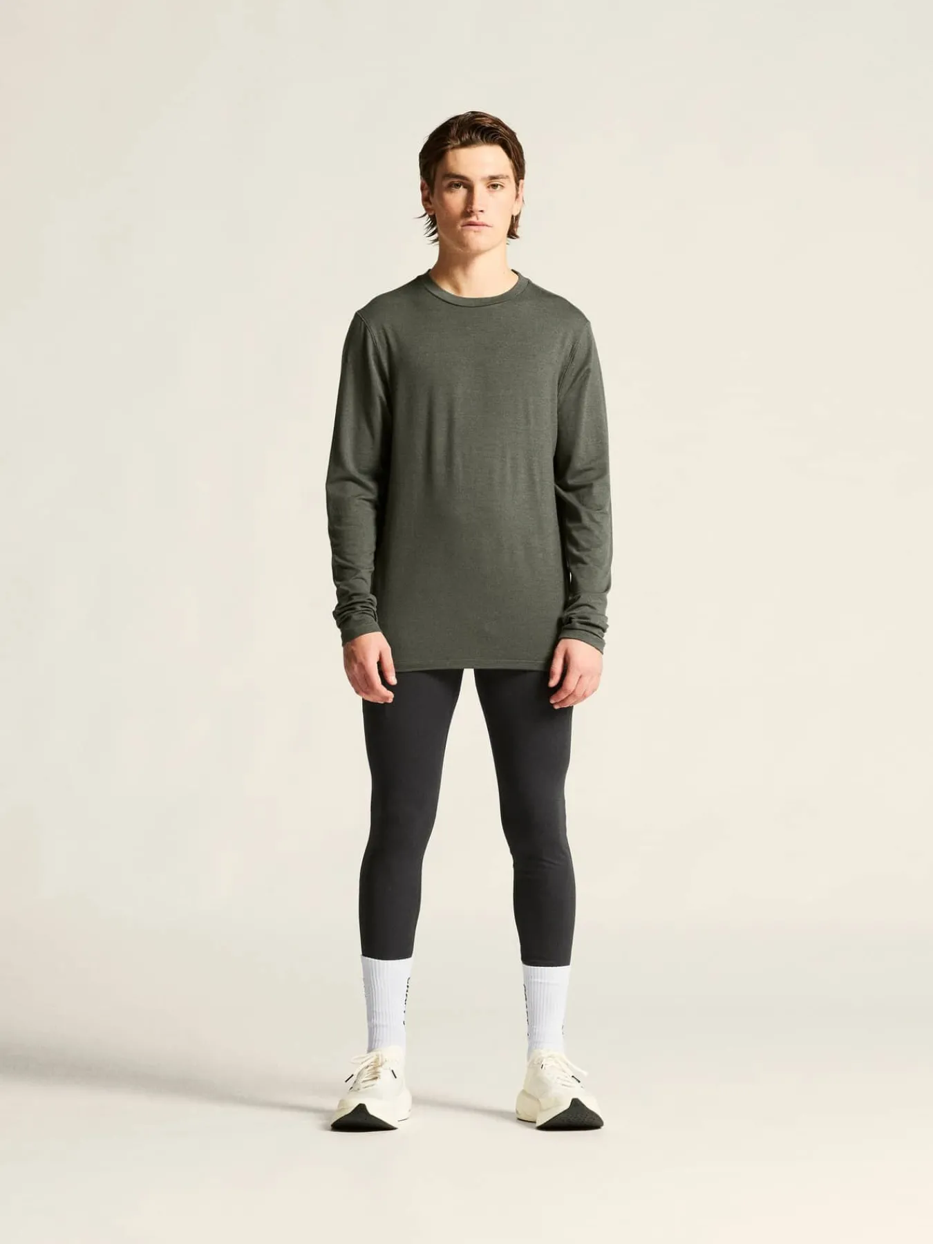 Craft Sportswear T-Shirts & Tröjor|Mellanlager^Wool Jersey LS CN M Chimera