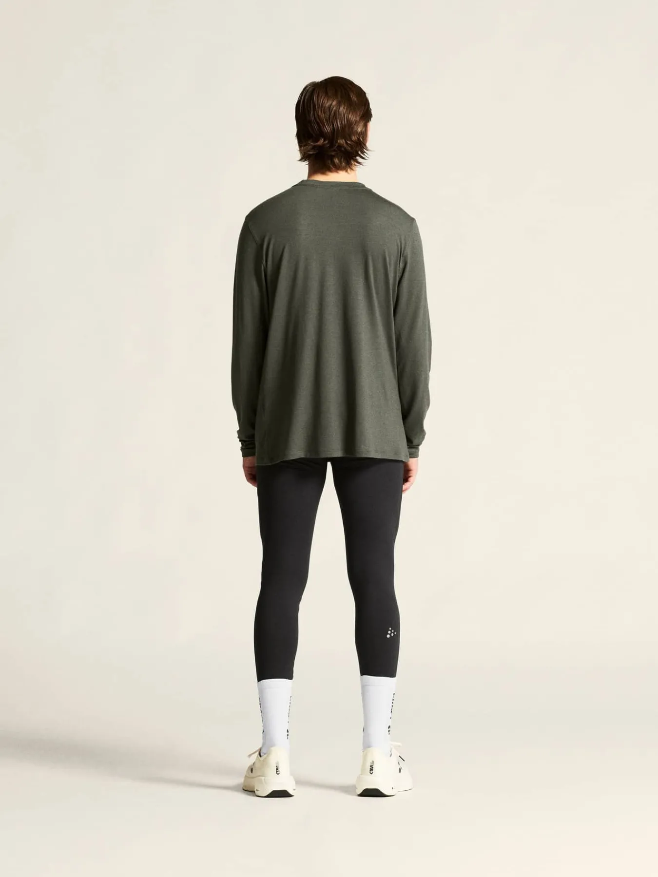 Craft Sportswear T-Shirts & Tröjor|Mellanlager^Wool Jersey LS CN M Chimera